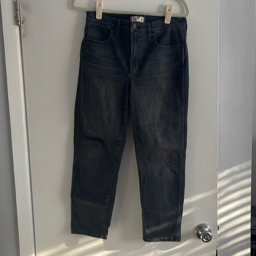 Madewell High-Rise Slim Straight Petite Jeans